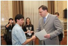 Diplom od předsedy vlády, aneb Osobní setkání s Petrem Nečasem