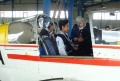 Den na letišti: Láďa se stal pilotem