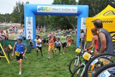 Nadační fond Albert podpořil triatlonový závod v Hrádku